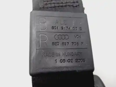 Peça sobressalente para automóvel em segunda mão cinto de segurança dianteiro direito por audi a4 berlina (8e) 2.0 16v fsi referências oem iam 8e0857706f