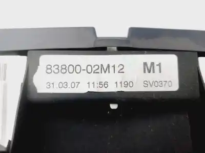 Peça sobressalente para automóvel em segunda mão quadrante por toyota auris sol referências oem iam 8380002m12  