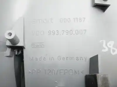 Peça sobressalente para automóvel em segunda mão quadrante por smart cabrio pure referências oem iam 0001184v022000000  