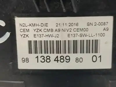 Peça sobressalente para automóvel em segunda mão quadrante por peugeot 208 style referências oem iam 9813848980  