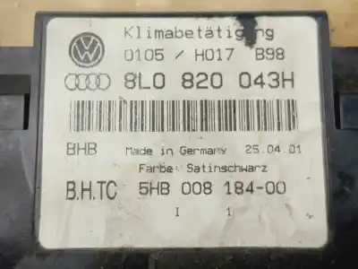 Second-hand car spare part climate control for audi a3 (8l1) 1.8 oem iam references 8l0820043h  