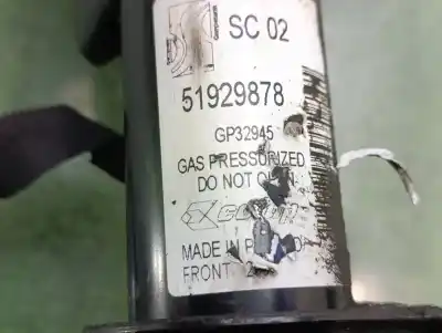 Peça sobressalente para automóvel em segunda mão amortecedor dianteiro esquerdo por citroen nemo nivel b referências oem iam 51929878  