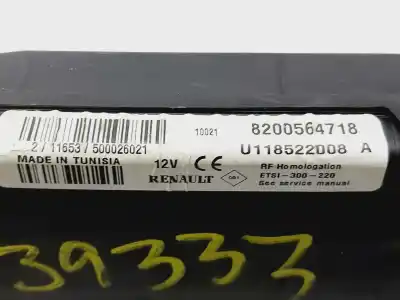 Second-hand car spare part electronic module for dacia sandero ambiance oem iam references 8200564718  