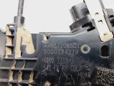Peça sobressalente para automóvel em segunda mão fechadura da porta dianteira direita por smart forfour basis (66kw) (453.044) 90 cv / 66 kw referências oem iam 4537205700  