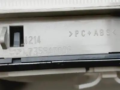 Second-hand car spare part interior light for citroen nemo nivel b oem iam references 735547006  