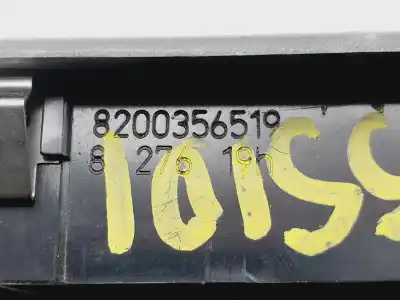 Second-hand car spare part left front power window switch for renault clio iii dynamique oem iam references 8200356519  