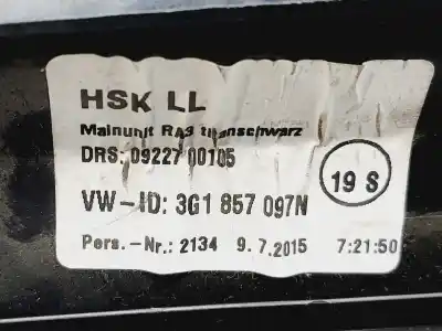 Peça sobressalente para automóvel em segunda mão porta luvas por volkswagen passat b8 (3g2, cb2) 1.6 tdi referências oem iam 3g1857097n