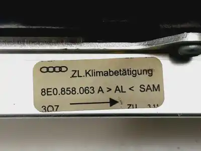 Pièce détachée automobile d'occasion commande de climatisation / chauffage pour audi a4 b6 (8e2) 2.0 références oem iam 8e0820043  