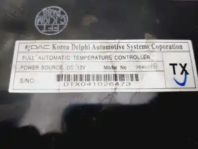 Second-hand car spare part climate control for chevrolet evanda cdx oem iam references 96460537