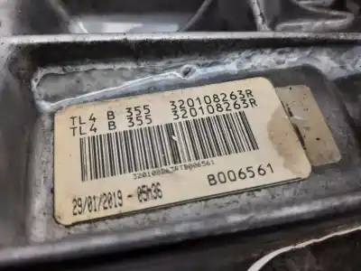 Second-hand car spare part gearbox for dacia duster ii prestige oem iam references tl4355  6 velocidades