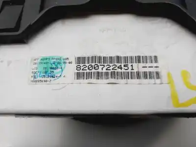 Pezzo di ricambio per auto di seconda mano display multifunzione per renault clio iii dynamique riferimenti oem iam 8200722451  