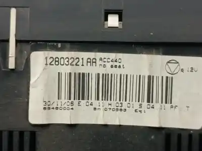 Pezzo di ricambio per auto di seconda mano controllo climatico per saab 9-3 berlina 1.9 tid linear (i/d) riferimenti oem iam 12803221aa