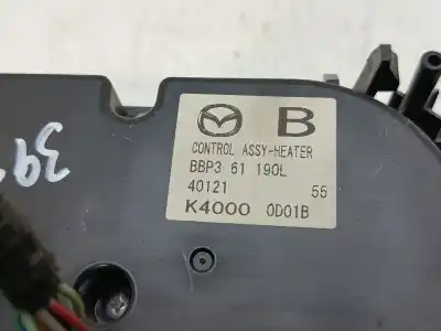 Pièce détachée automobile d'occasion commande de climatisation / chauffage pour mazda 3 lim. (bl) active références oem iam bbp361190l  
