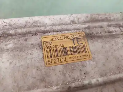 Peça sobressalente para automóvel em segunda mão intercooler por opel mokka x excellence referências oem iam 95026333