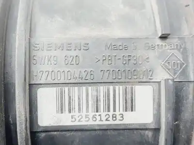 Pezzo di ricambio per auto di seconda mano MISURATORE DI FLUSSO per RENAULT MEGANE II FAMILIAR Authentique 131 CV / 96 KW Riferimenti OEM IAM 7700109812  