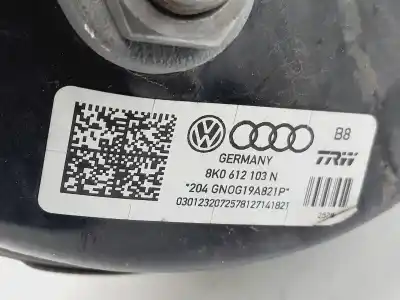 Peça sobressalente para automóvel em segunda mão servo freio por audi a4 berlina (b8) basis referências oem iam 8k0612103n