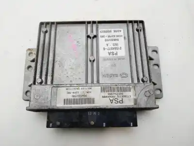 Second-hand car spare part ecu engine control for citroen c3 pluriel 1.4 oem iam references 9653342880