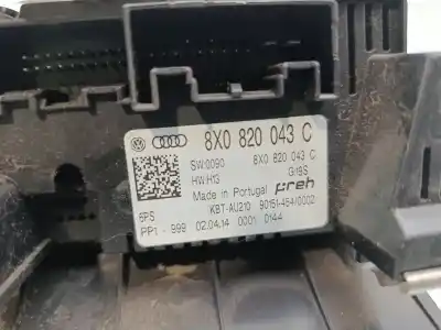Peça sobressalente para automóvel em segunda mão comando de sofagem (chauffage / ar condicionado)  por audi a1 (8x) attraction referências oem iam 8x0820043c  