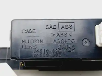 Peça sobressalente para automóvel em segunda mão COMANDO DE SOFAGEM (CHAUFFAGE / AR CONDICIONADO)  por SUZUKI BALENO BERLINA SY (EG) 1.9 Turbodiesel Referências OEM IAM 7451064G  