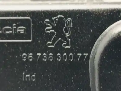 Second-hand car spare part tail lights embellisher for peugeot 208 style oem iam references 9673830077