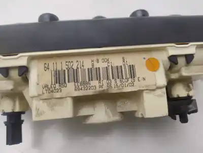 Peça sobressalente para automóvel em segunda mão comando de sofagem (chauffage / ar condicionado)  por mini mini (r50, r53) cooper referências oem iam 64111502214  