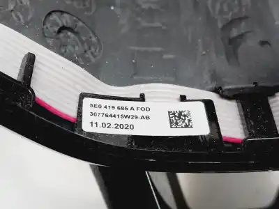 Peça sobressalente para automóvel em segunda mão volante por skoda octavia combi (5e5) like 150 cv / 110 kw referências oem iam 5e0419091bs