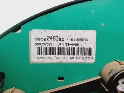 Peça sobressalente para automóvel em segunda mão  por CITROEN BERLINGO  Referências OEM IAM 9652246380  