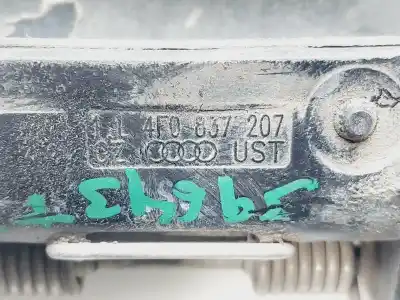 Second-hand car spare part exterior left rear door handle for audi a6 c6 (4f2) 2.4 oem iam references 4f0837207  