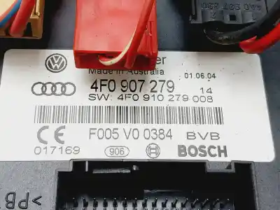Second-hand car spare part comfort module for audi a6 c6 (4f2) 2.4 oem iam references 4f0907279  