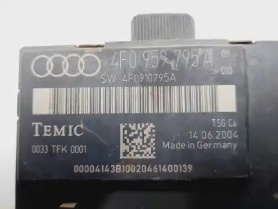 Second-hand car spare part central locking pump for audi a6 c6 (4f2) 2.4 oem iam references 4f0959795a  