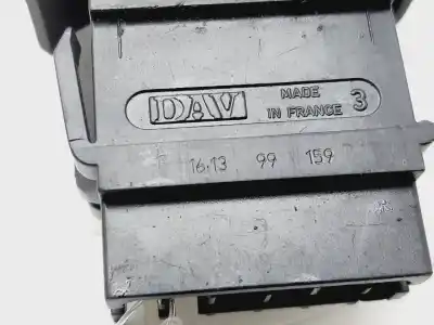 Second-hand car spare part left front power window switch for renault 19 hatchback (b/c53) 1.4e rn 79 cv / 58 kw oem iam references 7700787955  