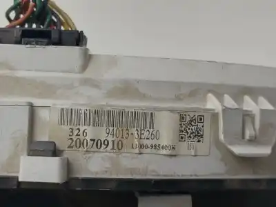 Peça sobressalente para automóvel em segunda mão quadrante por kia sorento (bl) (2002->) 2.5 crdi referências oem iam 940133e260  
