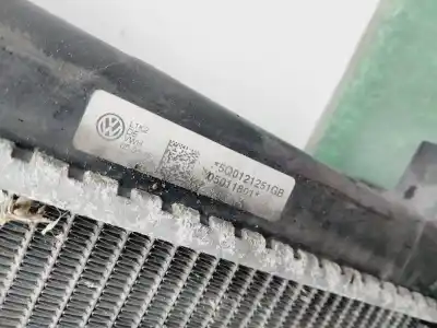 Peça sobressalente para automóvel em segunda mão RADIADOR DE ÁGUA por SKODA OCTAVIA COMBI (5E5) Like 150 CV / 110 KW Referências OEM IAM 5Q0121251GD  