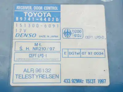 Pièce détachée automobile d'occasion module électronique pour toyota picnic (m10) 2.2 td 90 cv / 66 kw références oem iam 8974144020