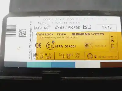 Second-hand car spare part electronic module for jaguar x-type 2.0 d classic oem iam references 4x4315k600bd  
