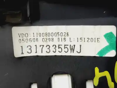 Peça sobressalente para automóvel em segunda mão quadrante por opel corsa c essentia referências oem iam 13173355wj  