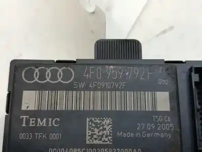 Second-hand car spare part electronic module for audi a6 berlina (4f2) 2.0 tdi oem iam references 4f0959792f