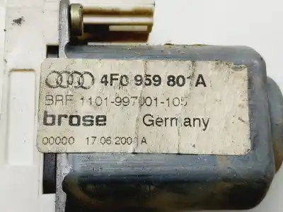 Pezzo di ricambio per auto di seconda mano motore alzacristalli posteriore sinistro per audi a6 c6 (4f2) 2.4 riferimenti oem iam 4f0959801a  