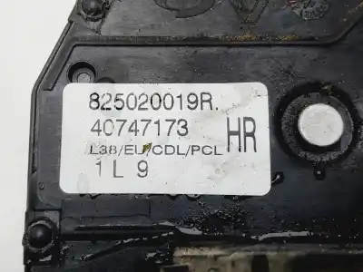 Pezzo di ricambio per auto di seconda mano serratura porta posteriore destra per renault fluence dynamique riferimenti oem iam 825020019r  