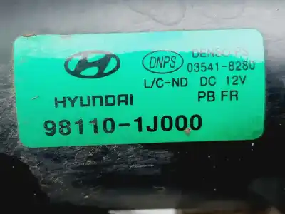 Peça sobressalente para automóvel em segunda mão motor do limpa para brisas por hyundai i20 comfort referências oem iam 981001j000
