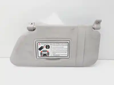 Peça sobressalente para automóvel em segunda mão pára-sol esquerdo por peugeot 1007 dolce referências oem iam 8143jn  
