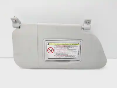 Peça sobressalente para automóvel em segunda mão para-sol direito por peugeot 1007 dolce referências oem iam 8143jn  