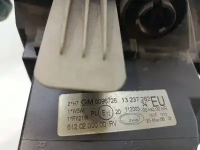 Second-hand car spare part right headlight for opel corsa d essentia oem iam references 13237262  