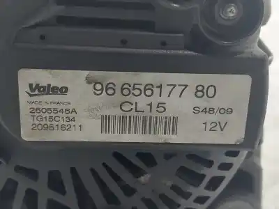 Pezzo di ricambio per auto di seconda mano alternatore per citroen c3 sx riferimenti oem iam 9665617780  