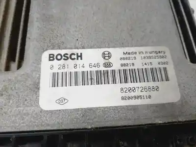 Second-hand car spare part ecu engine control for renault laguna iii expression oem iam references 8200726880  