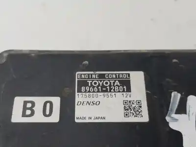 Second-hand car spare part ecu engine control for toyota corolla (e15) luna oem iam references 8966112b01  