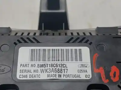 Second-hand car spare part Climate Control for FORD FOCUS LIM. (CB8) Edition OEM IAM references BM5T18C612CL  