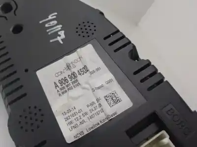 İkinci el araba yedek parçası ENSTRÜMAN PANELI için MERCEDES-BENZ SPRINTERII CAJA CERRADA (DESDE 01.06) 310/313/316 CDI (906.631/633/635/637) 129 CV / 95 KW OEM IAM referansları A9069004502  