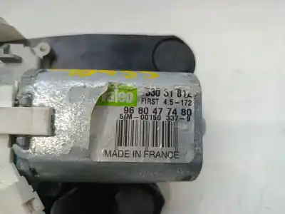 Second-hand car spare part REAR WINDSHIELD WIPER MOTOR for PEUGEOT 308 SW Premium OEM IAM references 9680477480  