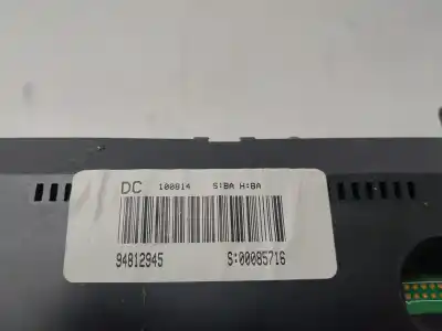 Peça sobressalente para automóvel em segunda mão quadrante por opel antara energy 4x4 referências oem iam 94812945  